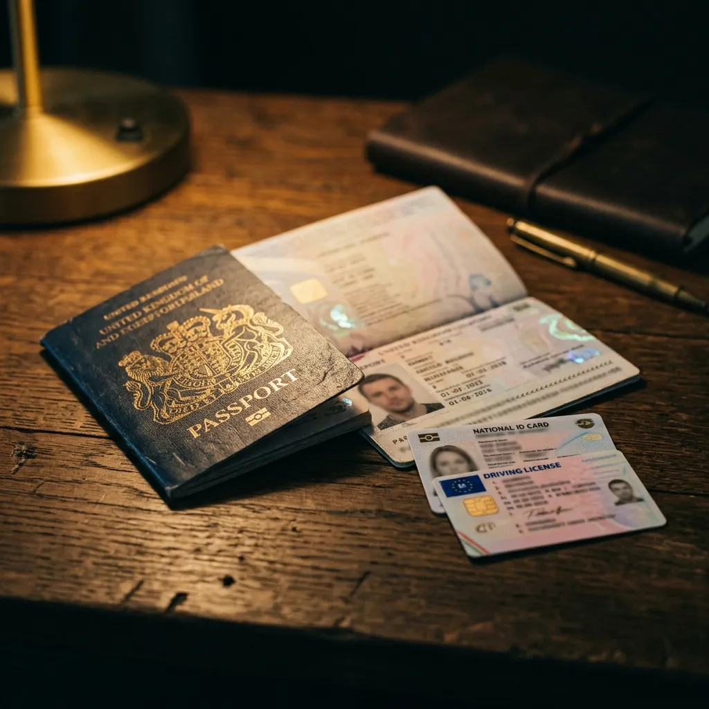 Passport identity documents