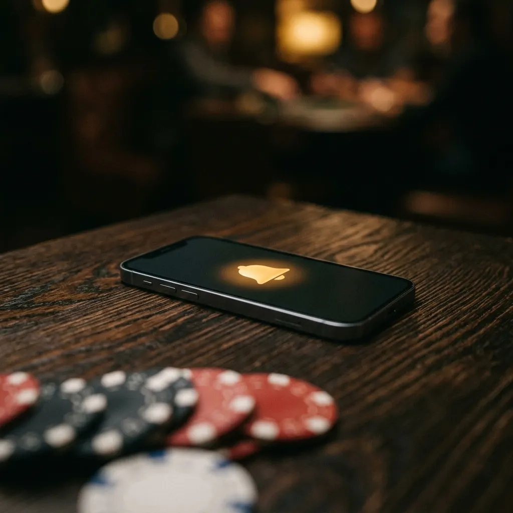 Smartphone withdrawal notification